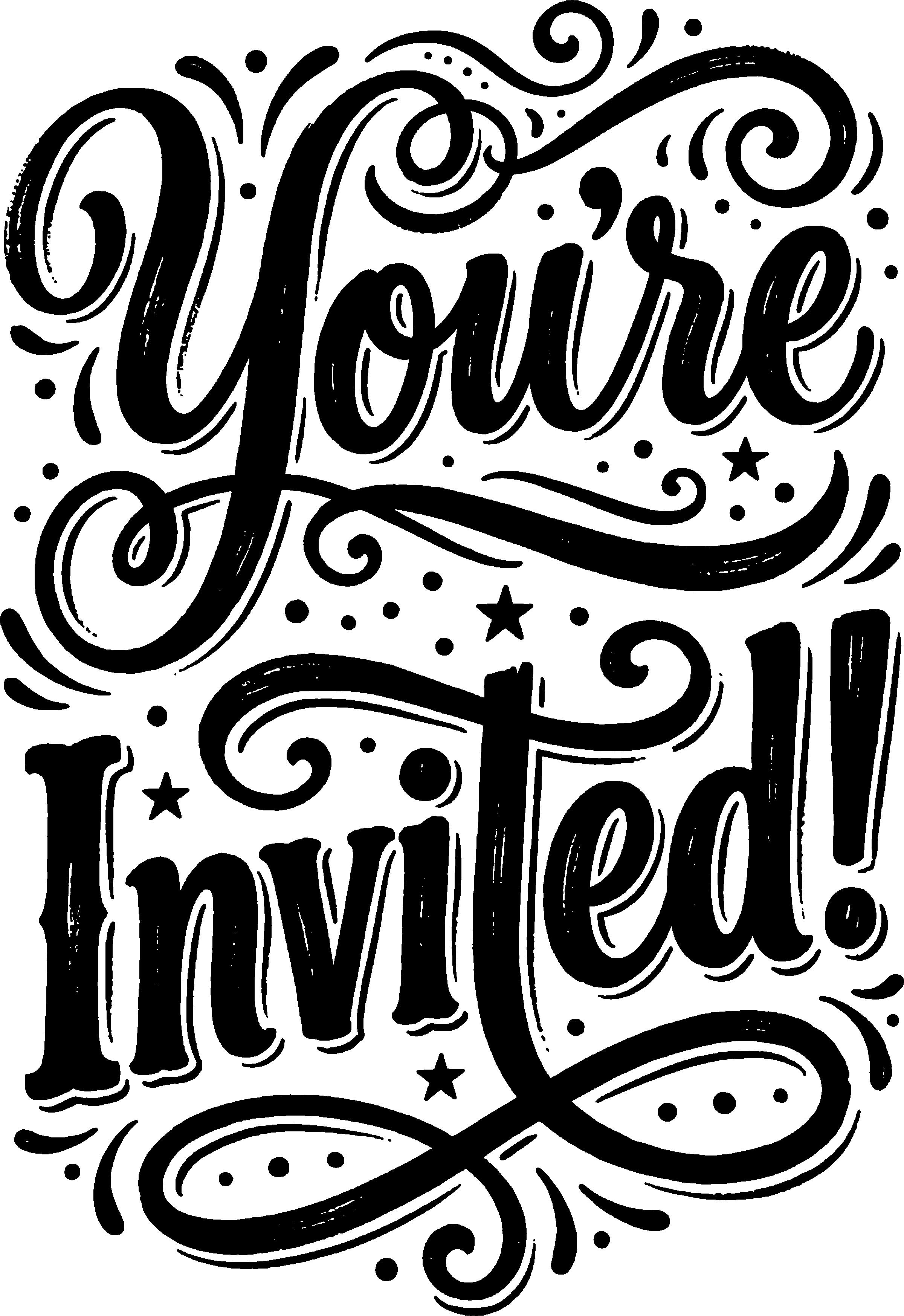 You're Invited